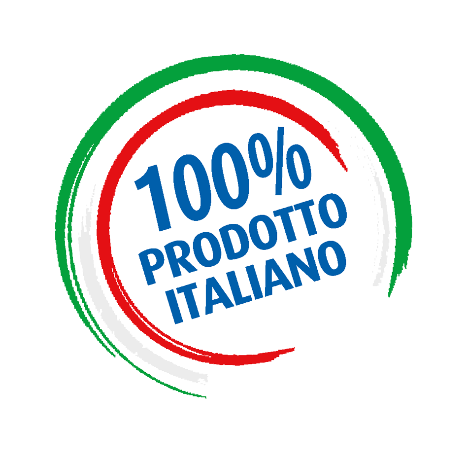 100% PRODOTTO ITALIANO